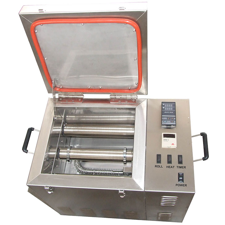 Portable Roller Oven,3 Rollers,with 2 aging cells,Model SXRO-2
